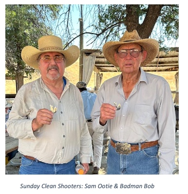 July 2024 Clean shooters for Sunday Sam Ootie and Bad man Bob